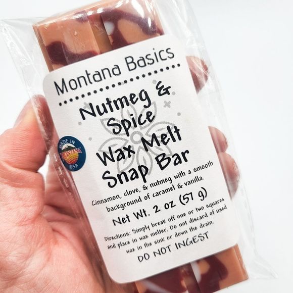 Nutmeg & Spice - Wax Melt Snap Bar - Picture 2 of 3